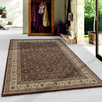 Perzisch Tapijt | Kashmir | Kader | Rood | 300x400 cm, Verzenden, Nieuw
