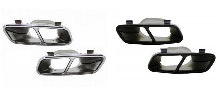 AMG Look Uitlaat tips voor Mercedes Benz A Klasse CLA Klasse, Auto diversen, Tuning en Styling, Ophalen of Verzenden