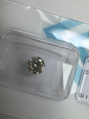 Zonder minimumprijs - 1 pcs Diamant (Natuurlijk gekleurd) -, Sieraden, Tassen en Uiterlijk, Nieuw