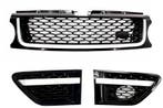 Grillen Range Rover Sport Facelift L320 09-13 Zwart, Ophalen of Verzenden, Nieuw