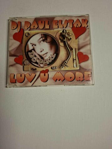 DJ Paul Elstak luv u more cd single, Cd's en Dvd's, Verzenden, Nieuw in verpakking