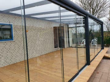 Voordeligste veranda / schuifpui / overkapping / tuinhuis, Ophalen of Verzenden, Nieuw, Veranda