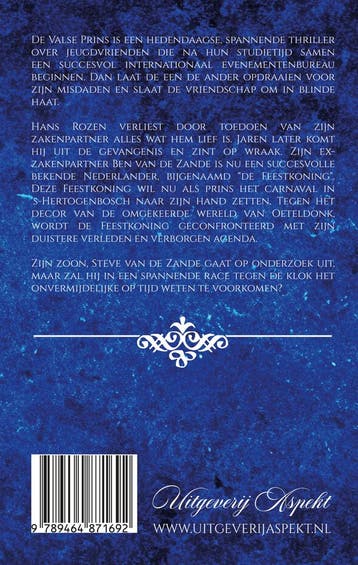 De Valse Prins 9789464871692 Rob Manders, Verzenden, Gelezen, Rob Manders