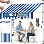 Klemluifel - Balkon luifel - Verticale luifel - 200 cm - Bla, Tuin en Terras, Zonneschermen, Verzenden, Zo goed als nieuw