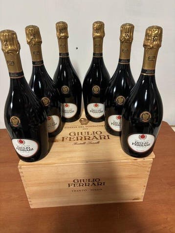 2015 Giulio Ferrari, Riserva del Fondatore - Trentino Alto, Nieuw