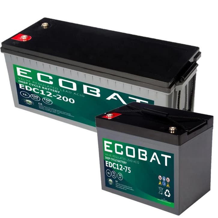 Ecobat AGM Deep Cycle 85 Ah Accu, Watersport en Boten, Bootonderdelen, Nieuw, Zeilboot of Motorboot, Ophalen of Verzenden