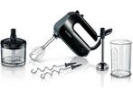 Bosch MFQ4980B - Handmixer - 850W - Zwart, Verzenden, Zo goed als nieuw