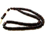 Tesbih-gebedskralen, tonvormig. - Barnsteen - Baltic amber -