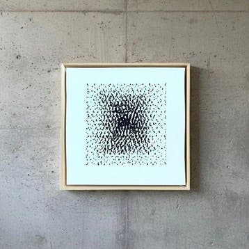 Bahk Seon Ghi (1966) - Homage to the Black Square - 0,0,0, Antiek en Kunst