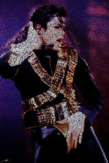 David Law (1967) - Crypto Michael Jackson V, Antiek en Kunst