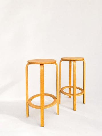 IKEA - Gillis Lundgren - Kruk (2) - Frosta - Birch