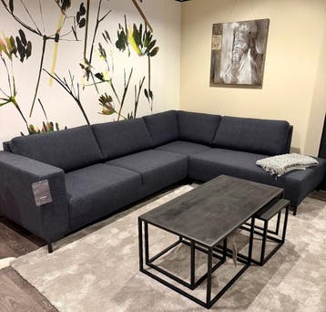 ***SALE*** Hoekbank Fisker Alpine indigo, Huis en Inrichting, Banken | Bankstellen, Verzenden, Nieuw