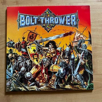Bolt Thrower - Warmaster - Vinylplaat - 1ste persing - 1991, Nieuw in verpakking
