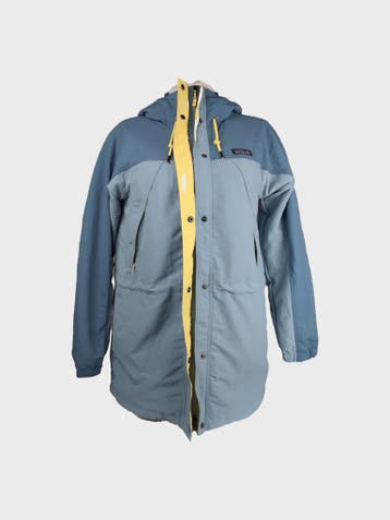Patagonia Outdoorjas Dames maat M Blue Grey Vintage, Maat 38/40 (M), Overige kleuren, Patagonia, Ophalen of Verzenden