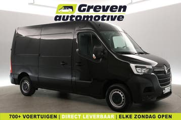 Renault Master T35 2.3 dCi L2H2  Airco  Camera  Carplay  3, Auto's, Renault, Zwart, Nieuw, Te koop