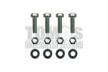 Tomos Achtertandwiel borgplaat bouten en moeren set M7x25, Ophalen of Verzenden, Nieuw, Bollard
