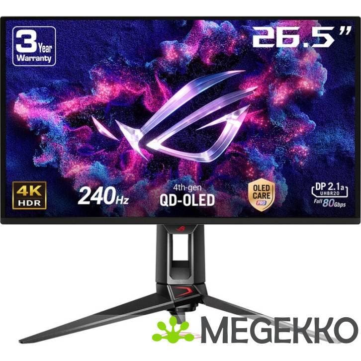ASUS ROG Swift PG27UCDM 27  4K Ultra HD 240Hz QD-OLED Gaming, Computers en Software, Monitoren, Nieuw, Verzenden