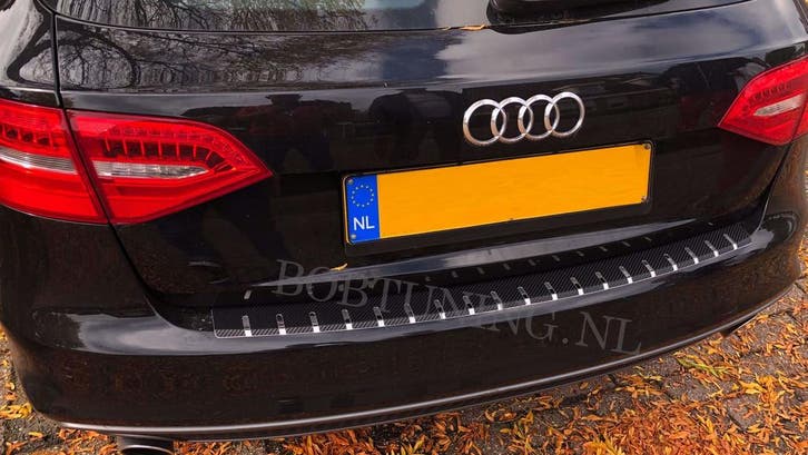 Carbon rvs bumperbescherming Audi a4 (B8) 2008-2014, Auto-onderdelen, Carrosserie en Plaatwerk, Ophalen of Verzenden