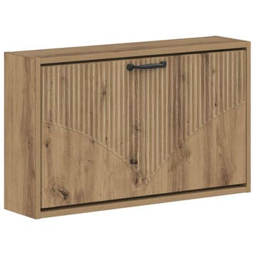 vidaXL Wandgemonteerde Schoenkast HOORN 71 x 17 x 43 cm, Verzenden, Nieuw