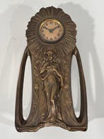 Klok - Art Deco - brons - 1940-1950