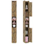 LIVSK Hoge Badkamerkast - Toiletpapierhouder - Verstelbare P, Verzenden, Nieuw