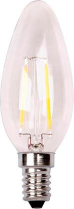 XQLITE LED KAARS E14 2 WATT FILAMENT MAT XQ1402, Antiek en Kunst, Verzenden