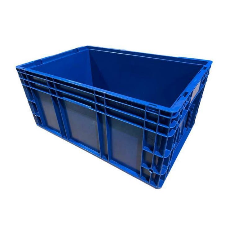 Stapelbak 60x40x28 Extra sterk kratten container Verstevigde, Doe-het-zelf en Verbouw, Kratten en Dozen, 50 tot 75 cm, Nieuw, Krat