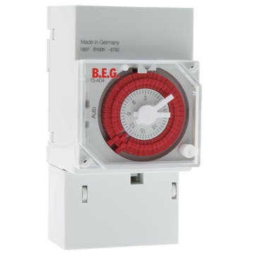 BEG TS-AD4 analoge klok met back-up voeding - 92680, Verzenden, Nieuw, Overige typen