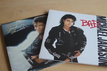 Michael Jackson - Thriller + Bad - LP albums (meerdere, Nieuw in verpakking