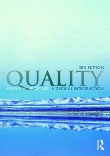 Quality - John Beckford 9780415996358, Verzenden, Gelezen, John Beckford