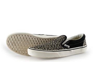 Vans Instappers in maat 36½ Panter, Overige kleuren, Verzenden, Instappers, Zo goed als nieuw