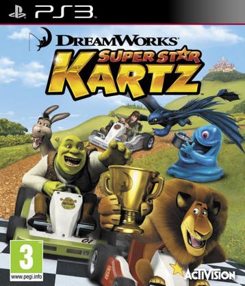 Playstation 3 DreamWorks Super Star Kartz, Verzenden, Zo goed als nieuw