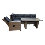 San Marino hoek dining loungeset rechts verstelbaar 3-delig, Tuin en Terras, Tuinsets en Loungesets, Ophalen of Verzenden, Nieuw