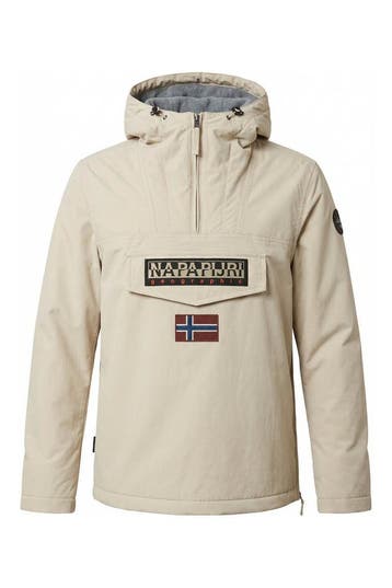 Napapijri Jas in maat M Beige, Napapijri, Verzenden, Zo goed als nieuw, Beige