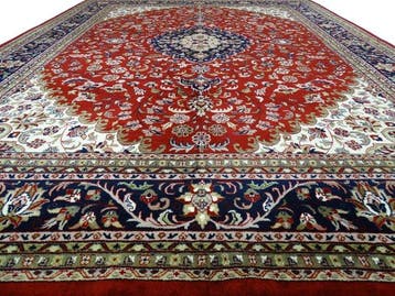 XXL-Tabriz - Gereinigd - Vloerkleed - 393 cm - 297 cm, Nieuw