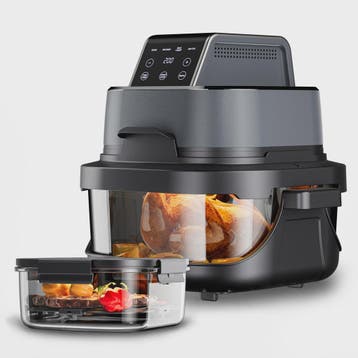 GTPLAYER Airfryer 4L met Glazen Venster - Multifunctioneel e, Verzenden, Nieuw in verpakking