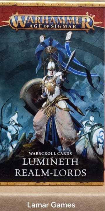 Lumineth Realmlords Warscroll Cards (Warhammer Age of Sigmar, Hobby en Vrije tijd, Ophalen of Verzenden, Nieuw