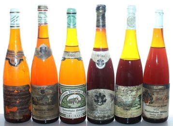 1957 + 1959 + 1960 + 1967 + 1970 + 1976 Riesling:, Verzamelen, Nieuw