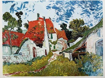 Vincent van Gogh (1853-1890) - Maisons à Auvers
