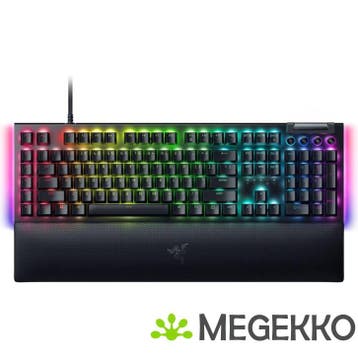 Razer BlackWidow V4 Zwart - Razer Yellow, Computers en Software, Toetsenborden, Verzenden, Nieuw, Razer