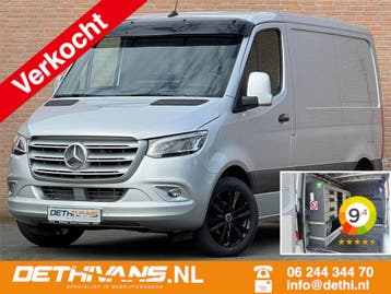 Zakelijke Lease |  Mercedes-Benz Sprinter 314CDI 143PK 9G-Tr, Automaat, Gebruikt, Zwart, Mercedes-Benz