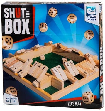 Clown Games - Shut the Box | Clown Games - Dobbelspellen, Verzenden, Nieuw