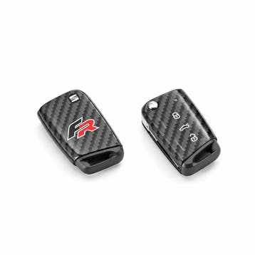 SEAT Ibiza (6J & 6F) en Leon (5F) FR sleutelcover carbon, Ophalen of Verzenden, Nieuw