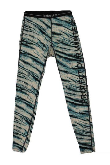 Icebreaker Legging in maat M Blauw, Verzenden, Zo goed als nieuw, Blauw, Icebreaker
