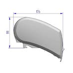 Thule 9200 230V 400 Wit-Sapphire Blue, Ophalen of Verzenden, Nieuw, Thule