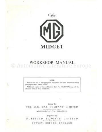 1964 - 1974 MG MIDGET | AUSTIN HEALEY SPRITE