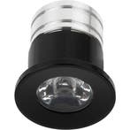 LED Mini Spot Dimbaar - 3W - Mat Zwart - Ø31mm, Metaal of Aluminium, Nieuw, Ophalen of Verzenden, Led