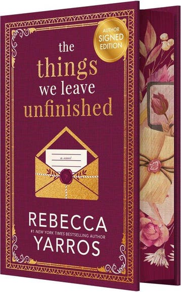 9781682816318 The Things We Leave Unfinished (Signed), Boeken, Verzenden, Nieuw, Rebecca Yarros