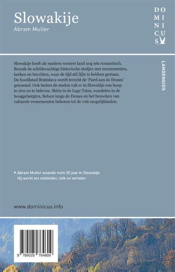 Slowakije / Dominicus landengids 9789025764609 Abram Muller, Boeken, Reisgidsen, Verzenden, Gelezen, Abram Muller