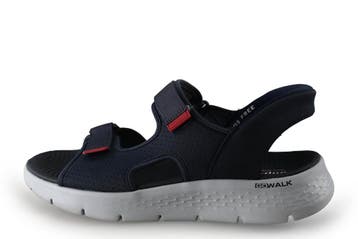 Skechers Sandalen in maat 43 Zwart, Sandalen, Verzenden, Zwart, Zo goed als nieuw